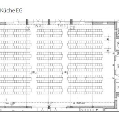 Bild vergr&ouml;&szlig;ern: B&uuml;rgerhaus Jockgrim - Grundriss gro&szlig;er Saal