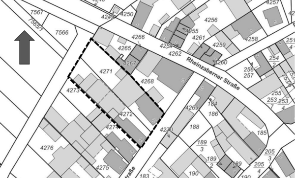 Bild vergr&ouml;&szlig;ern: Offenlage Bebauungsplan Oberdorf- Kirchstra&szlig;e