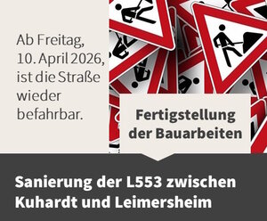 Fertigstellung Baustelle L553