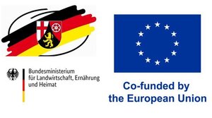 BLEH und Co-Funded - Logo