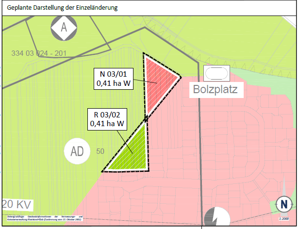 FNP Neupotz - Wohnbaufl&auml;che Hardtwald