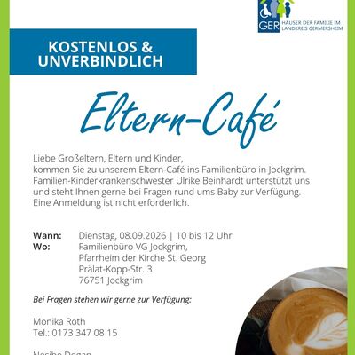 Beim Elterncafe wird Familienkrankenschwester Ulrike Beinhardt f&uuml;r Fragen rund ums Baby zur Verf&uuml;gung stehen.