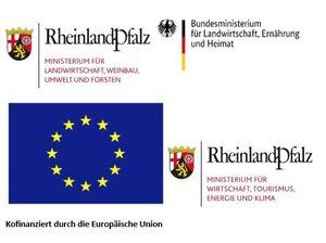 Bild vergr&ouml;&szlig;ern: F&ouml;rderlogos Ministerium f&uuml;r Landwirtschaft, Weinbau, Umwelt und Forsten sowie Ministerium f&uuml;r Wirtschaft, Tourismus, Energie und Klima sowie Europ&auml;ische Uniion