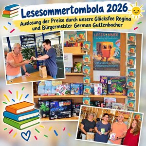 Bild vergr&ouml;&szlig;ern: Auslosung Lesesommer 2026