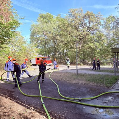 Bild vergr&ouml;&szlig;ern: Jugendfeuerwehr&uuml;bung 2026