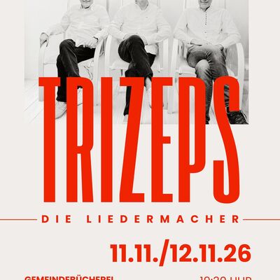 TRIZEPS Plakat B&uuml;cherei 26