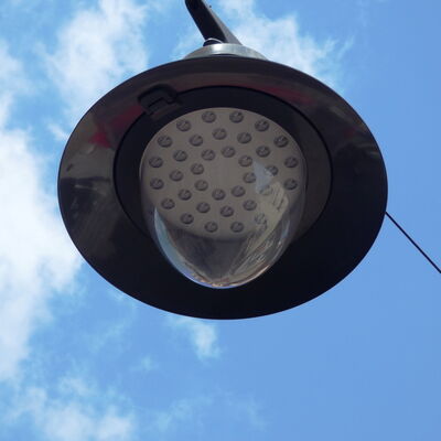 Straßenlampe mit LED Beleuchtung